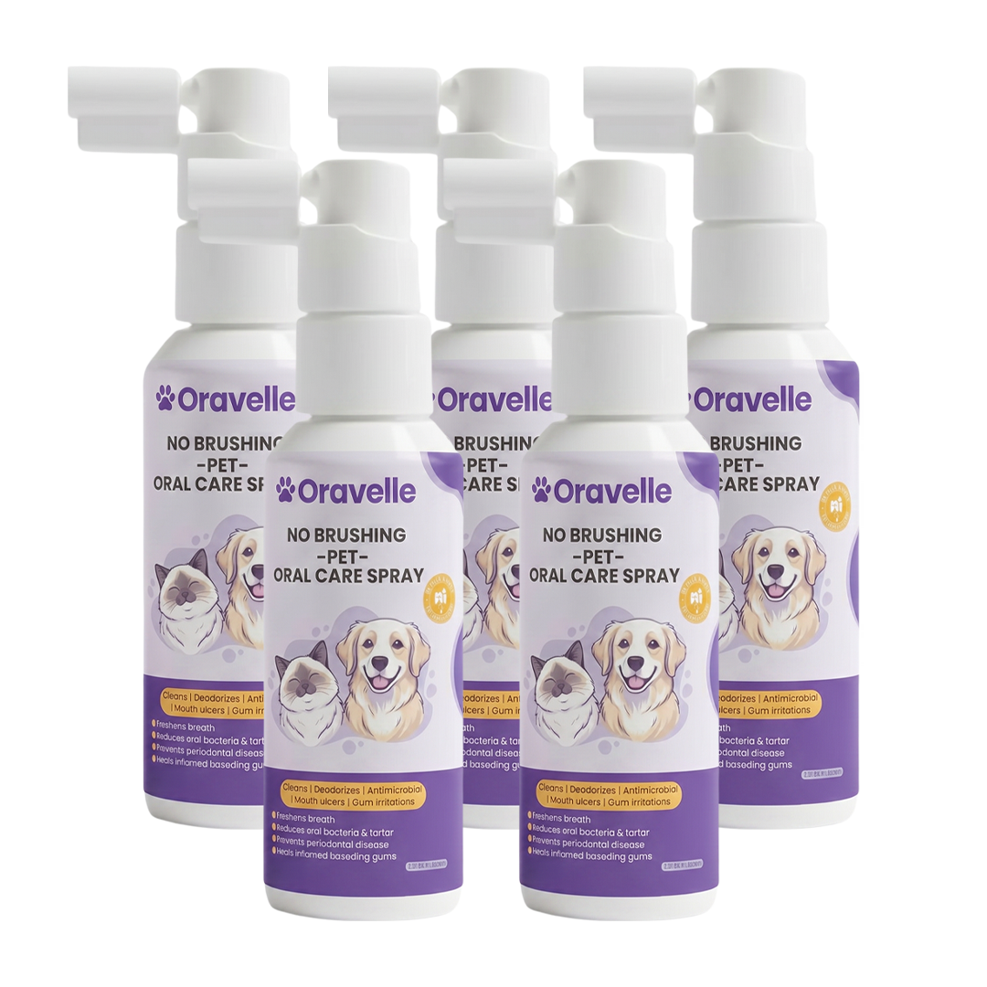 Dental Pet Spray by Oravelle | Veterinarian Recommended 🏅