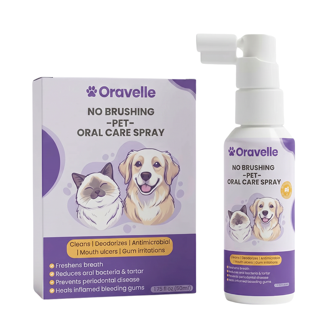 Dental Pet Spray by Oravelle | Veterinarian Recommended 🏅