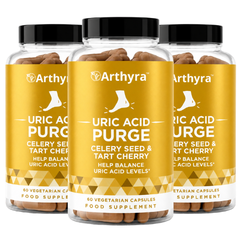 Arthyra™ | Eliminate uric acid crystals and get your freedom of movement back in just 48 hours
