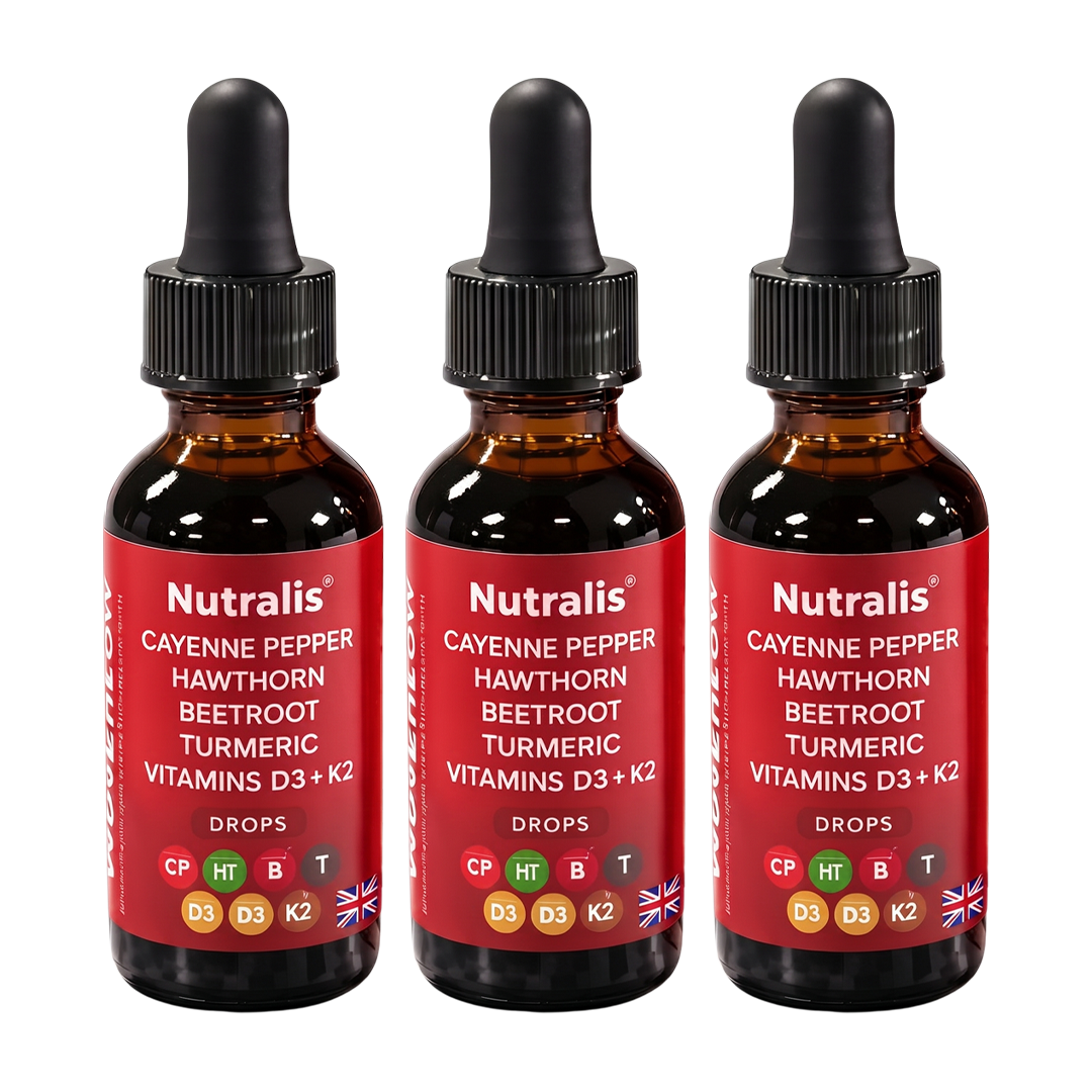 Nutralis Vascu-Flow™ | Naturally developed formula with selected nutrients for cardiovascular function — ideal for an active everyday life.