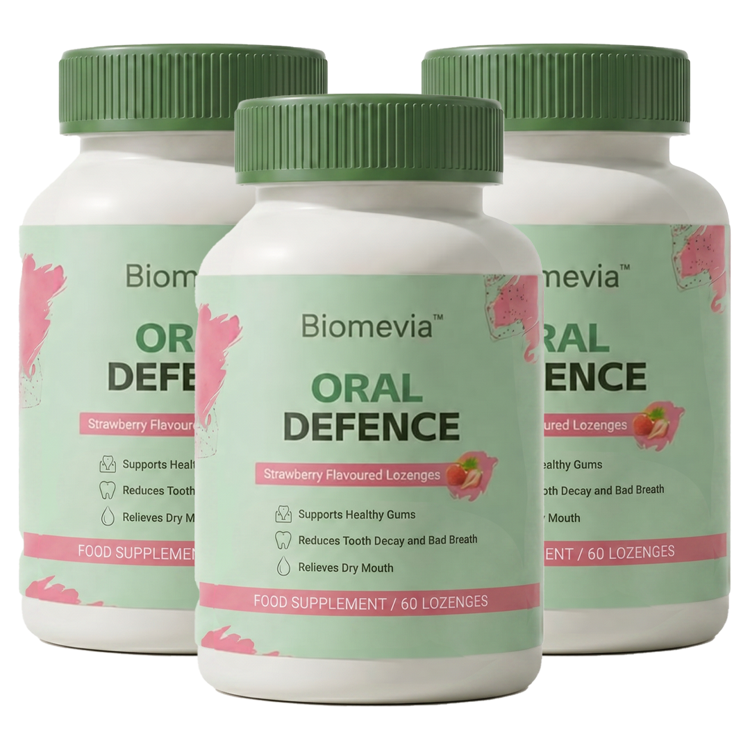 Biomevia™ Oral Defence Supplements for Receding Gums