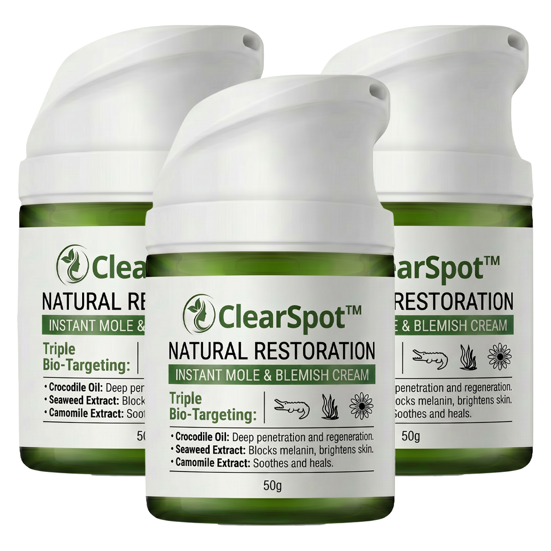 ClearSpot™ Cream | Eliminates age spots & moles in 36 hours — Before your self-image dies