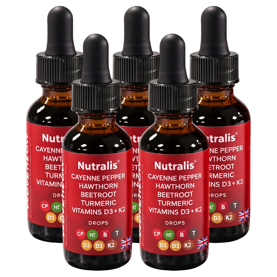 Nutralis Vascu-Flow™ | Naturally developed formula with selected nutrients for cardiovascular function — ideal for an active everyday life.