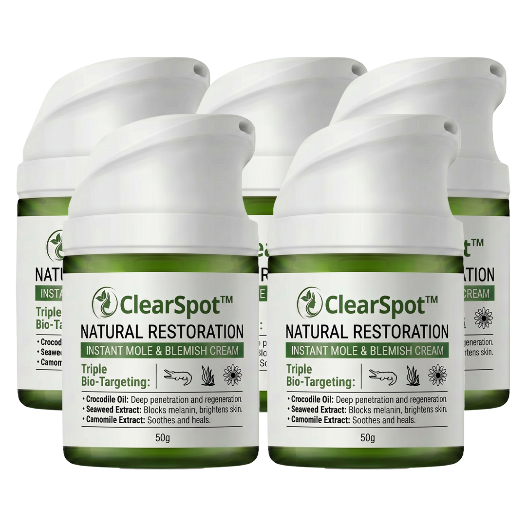ClearSpot™ Cream | Eliminates age spots & moles in 36 hours — Before your self-image dies