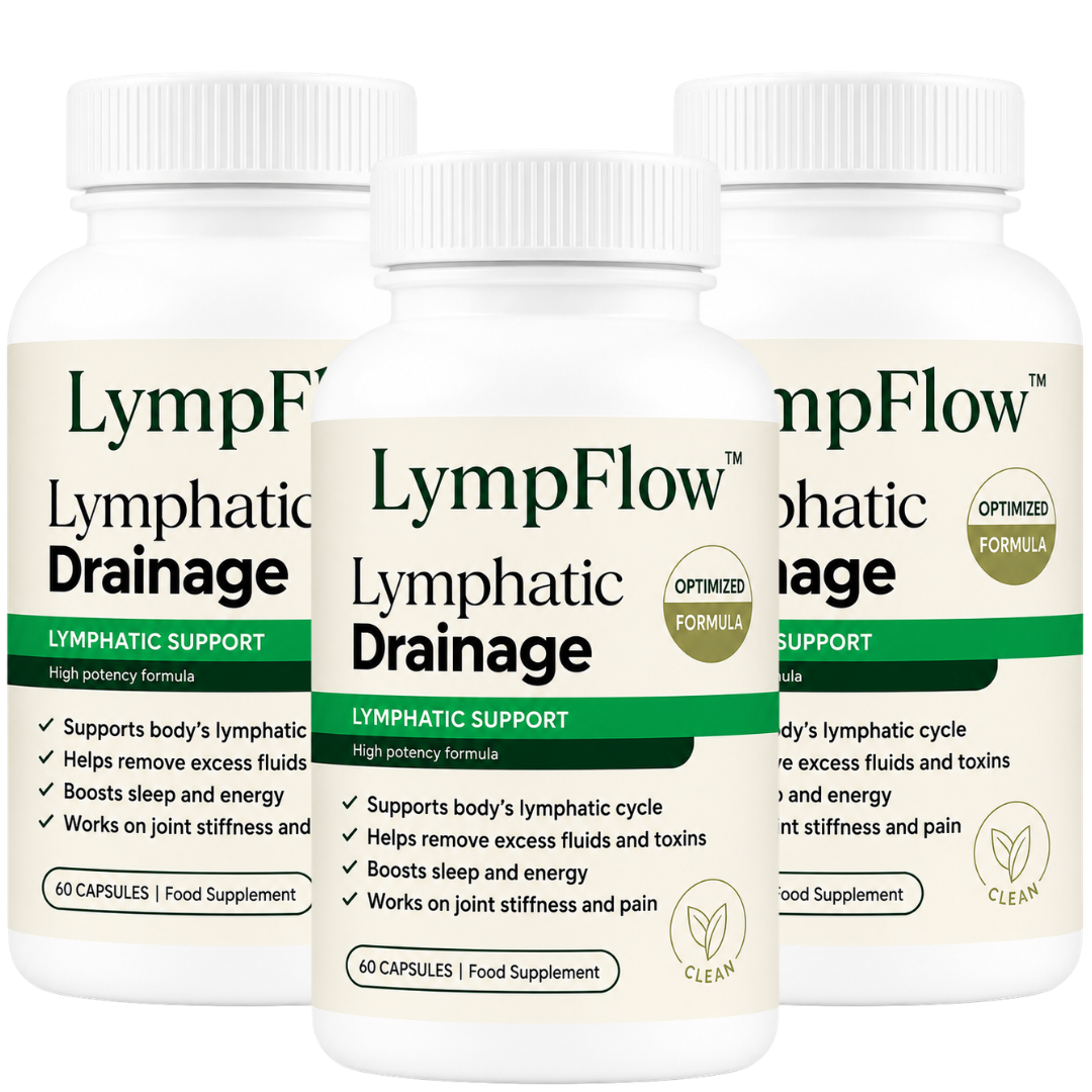 LympFlow™ Decongestant Capsules | Eliminate 96% of swelling in 36 hours before it takes your freedom