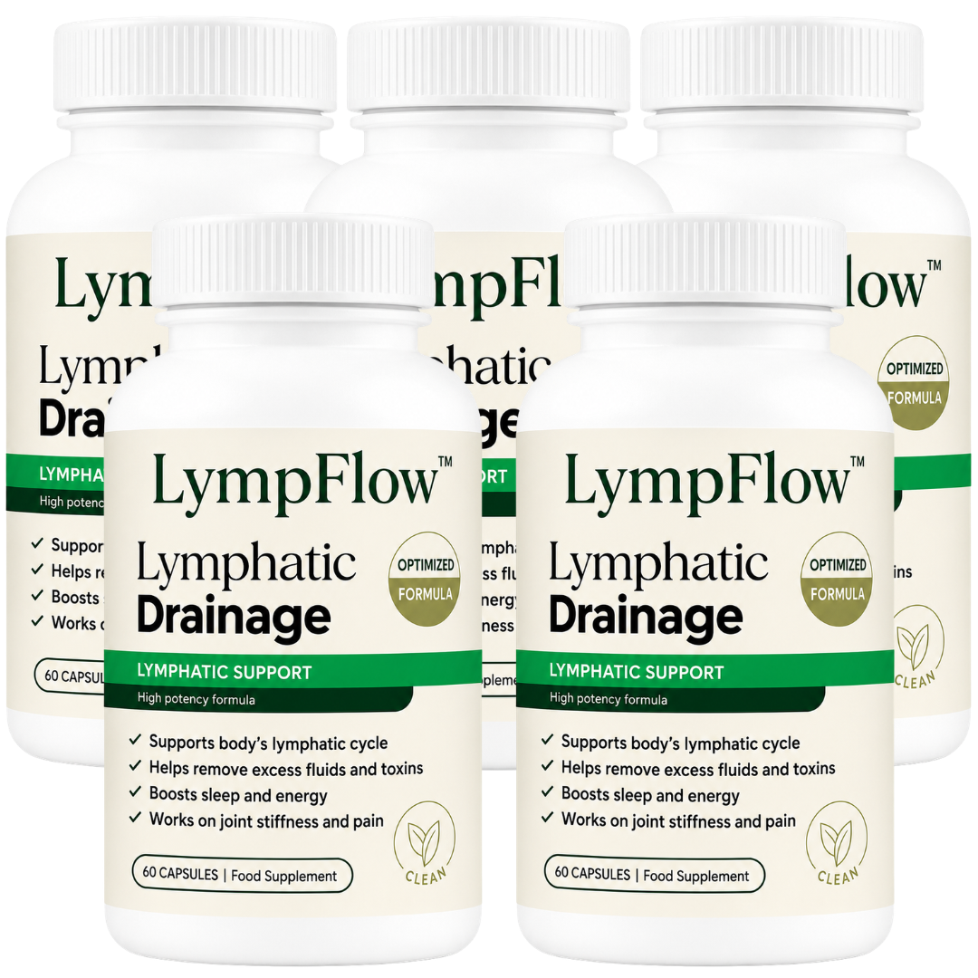 LympFlow™ Decongestant Capsules | Eliminate 96% of swelling in 36 hours before it takes your freedom
