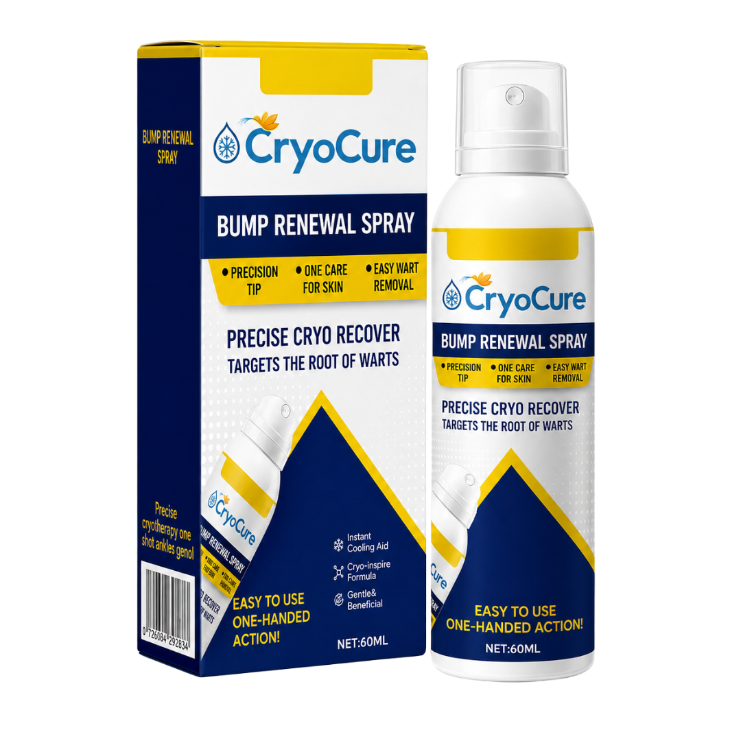 CryoCure™ Spray | Eliminates Stubborn Warts and Restores Smooth Skin