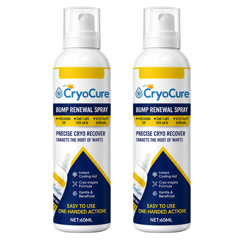 CryoCure™ Spray | Eliminates Stubborn Warts and Restores Smooth Skin