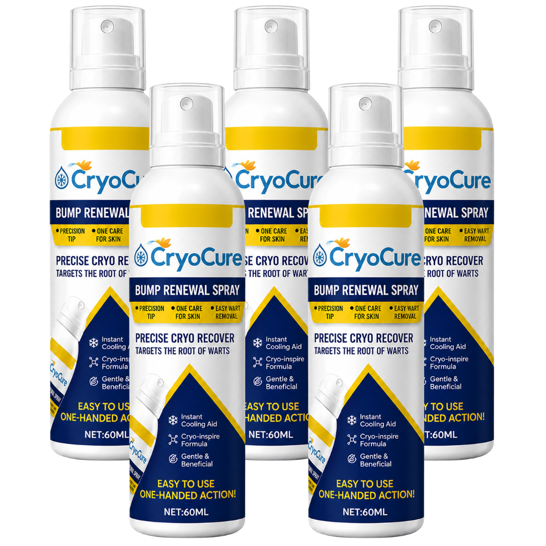 CryoCure™ Spray | Eliminates Stubborn Warts and Restores Smooth Skin