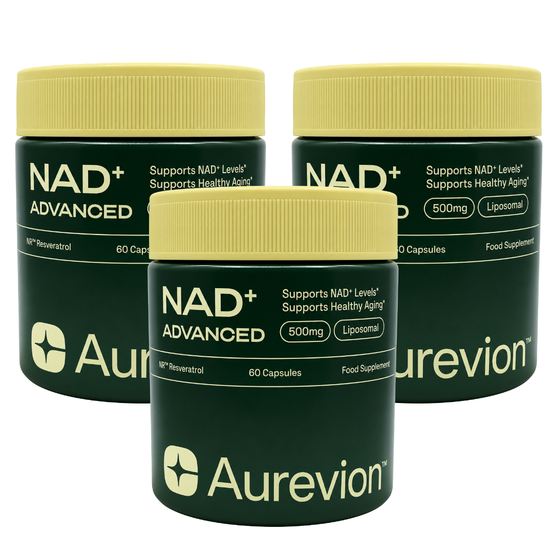 Aurevion™ NAD+ Advanced™ | Your 2026 reset starts tonight.