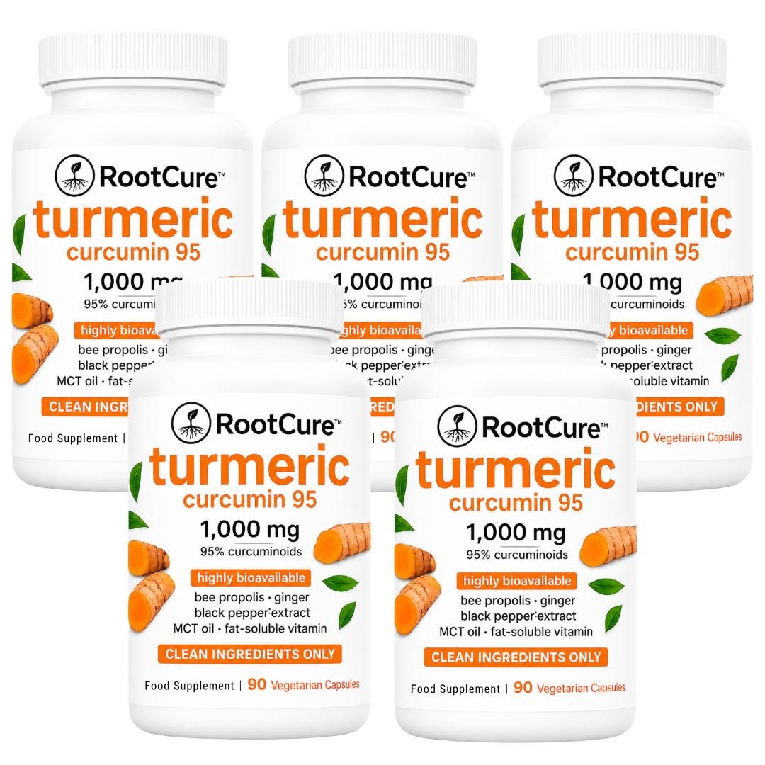 RootCure™ Turmeric Curcumin Capsules (1,000 mg)