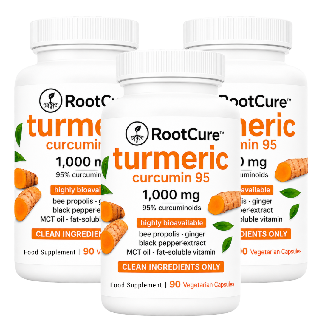 RootCure™ Turmeric Curcumin Capsules (1,000 mg)