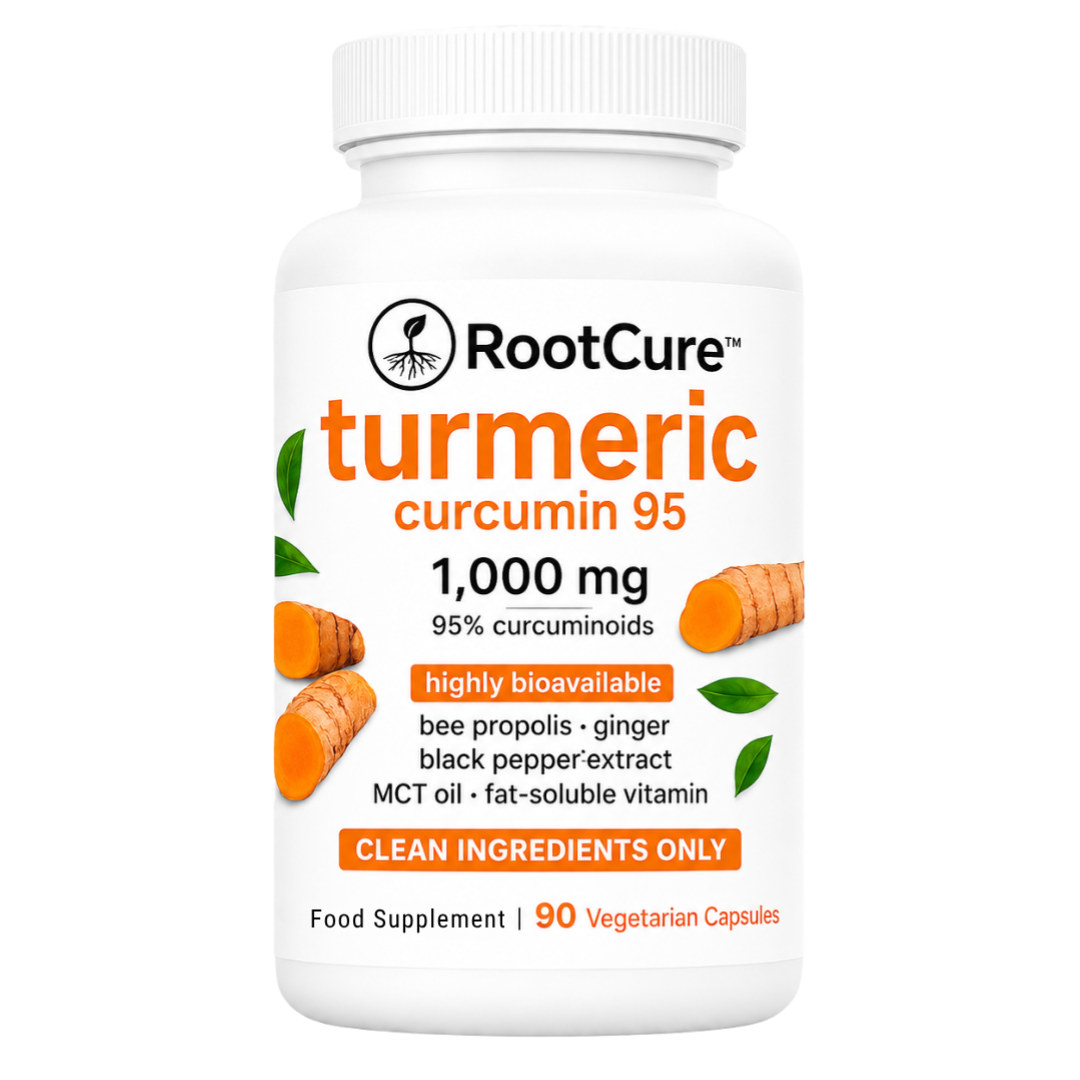 RootCure™ Turmeric Curcumin Capsules (1,000 mg)