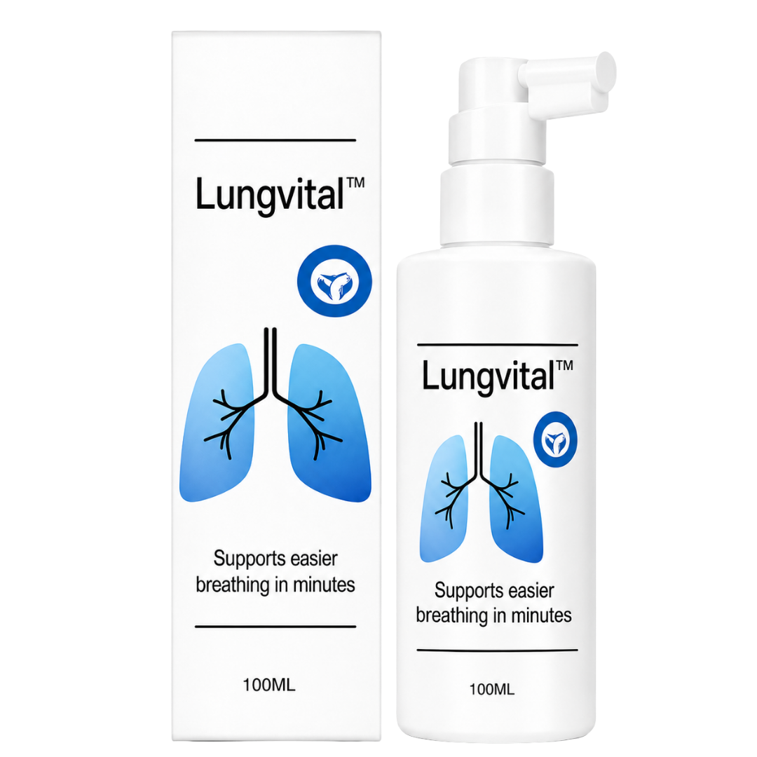 Lungvital™ Spray | Remove Up to 97% of Mucus in 3 Days!