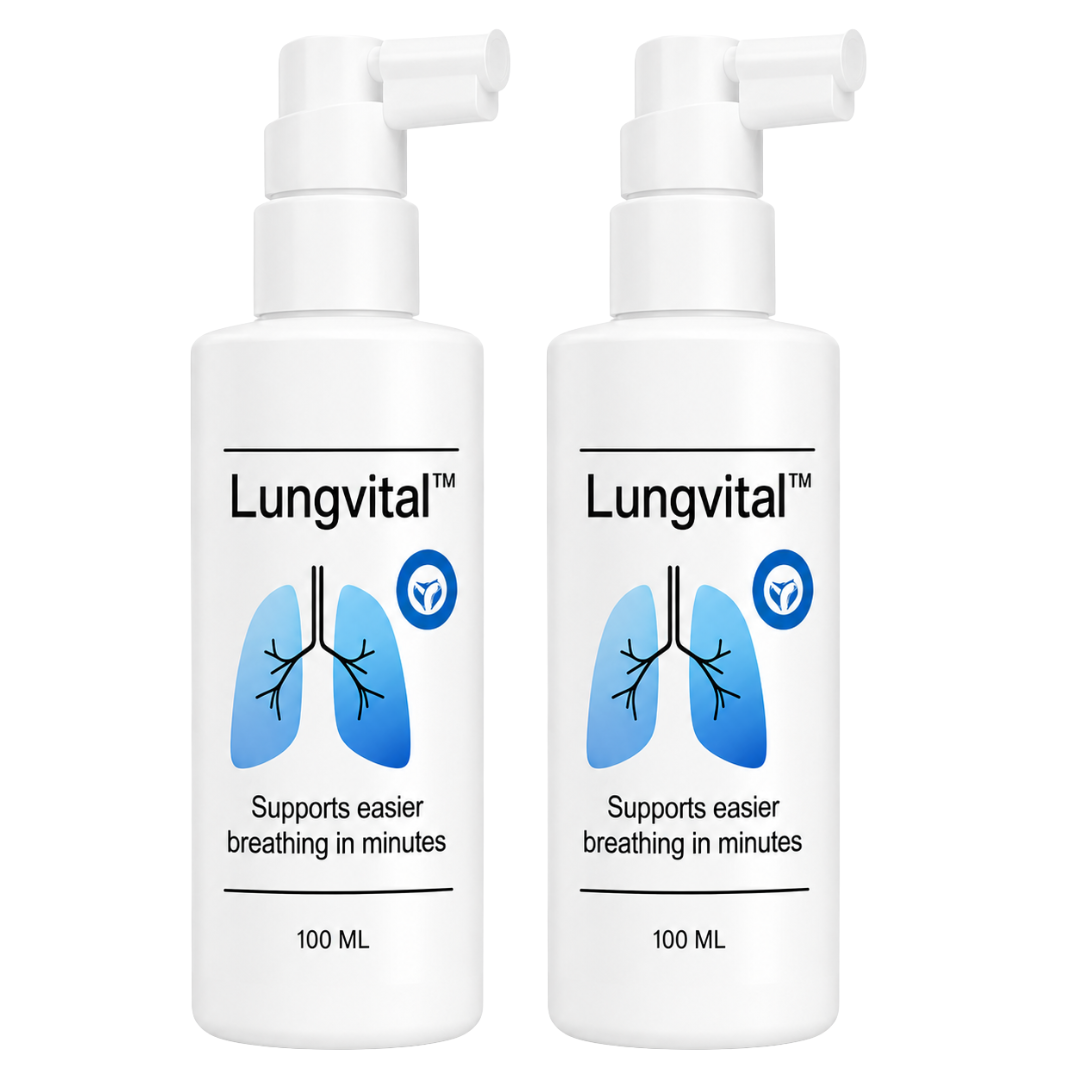Lungvital™ Spray | Remove Up to 97% of Mucus in 3 Days!