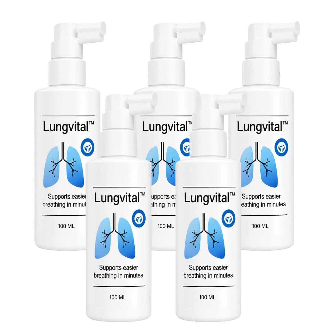Lungvital™ Spray | Remove Up to 97% of Mucus in 3 Days!