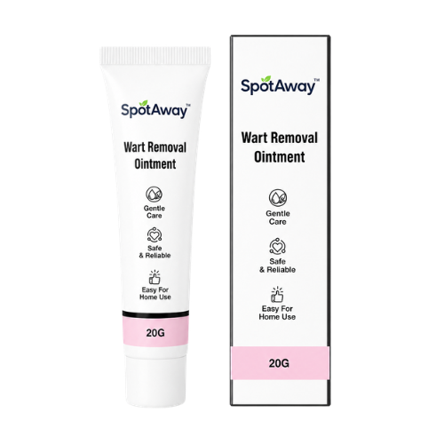 SpotAway™ Wart Cream | Smooth, wart-free skin, in just 4 days!