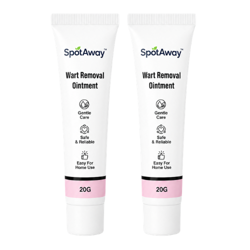 SpotAway™ Wart Cream | Smooth, wart-free skin, in just 4 days!
