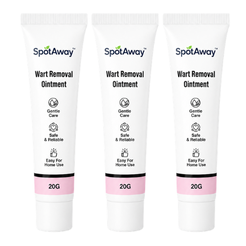 SpotAway™ Wart Cream | Smooth, wart-free skin, in just 4 days!