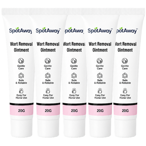 SpotAway™ Wart Cream | Smooth, wart-free skin, in just 4 days!