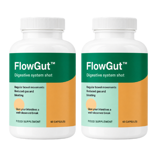 FlowGut™ Capsules | Beat the bloat and drop up to 4.5 kg in just 7 days!