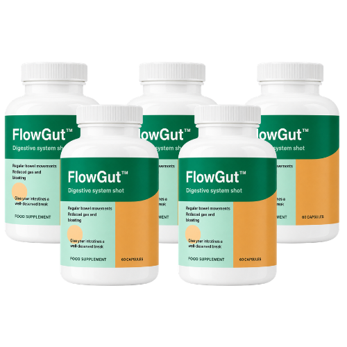 FlowGut™ Capsules | Beat the bloat and drop up to 4.5 kg in just 7 days!